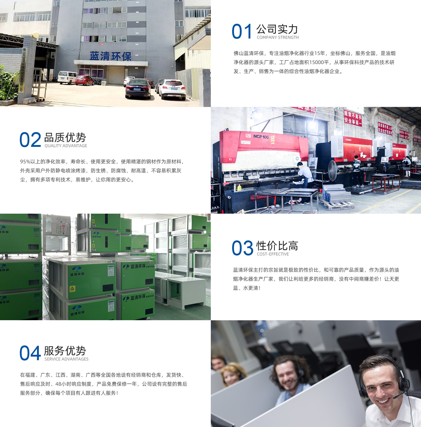 油煙凈化一體機(jī)_餐飲油煙凈化器廠(chǎng)家_廚房油煙凈化器_佛山藍(lán)清環(huán)保